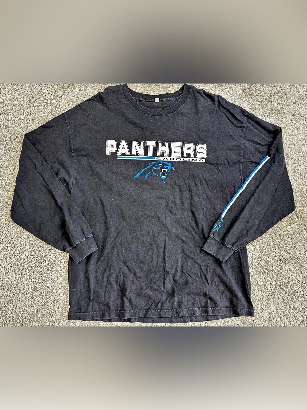 NFL Carolina Panthers Long Sleeve Tee Size XL